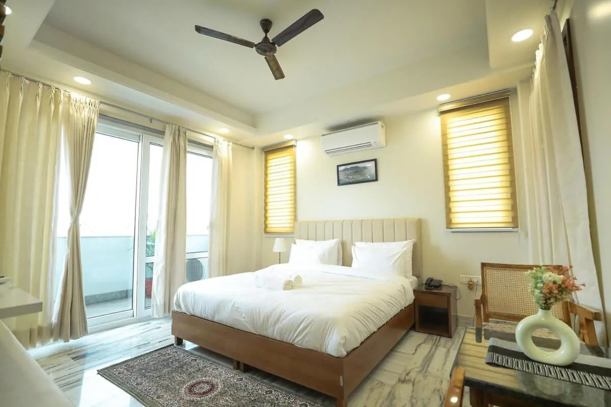 Apartmán Tranquil 2Br Oasis With Balcony & Bathtub Gurgáon 0*,  Indie