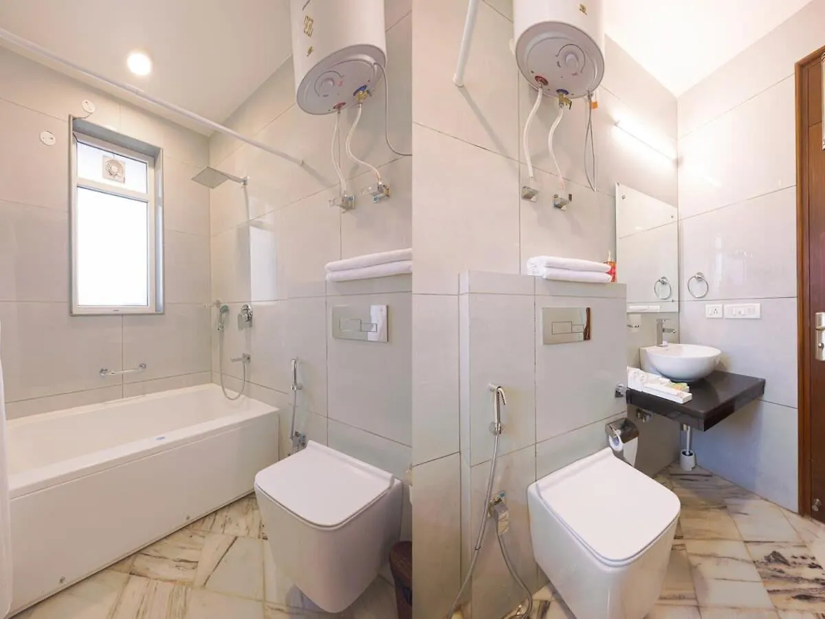 Apartmán Tranquil 2Br Oasis With Balcony & Bathtub Gurgáon 0*,  Indie